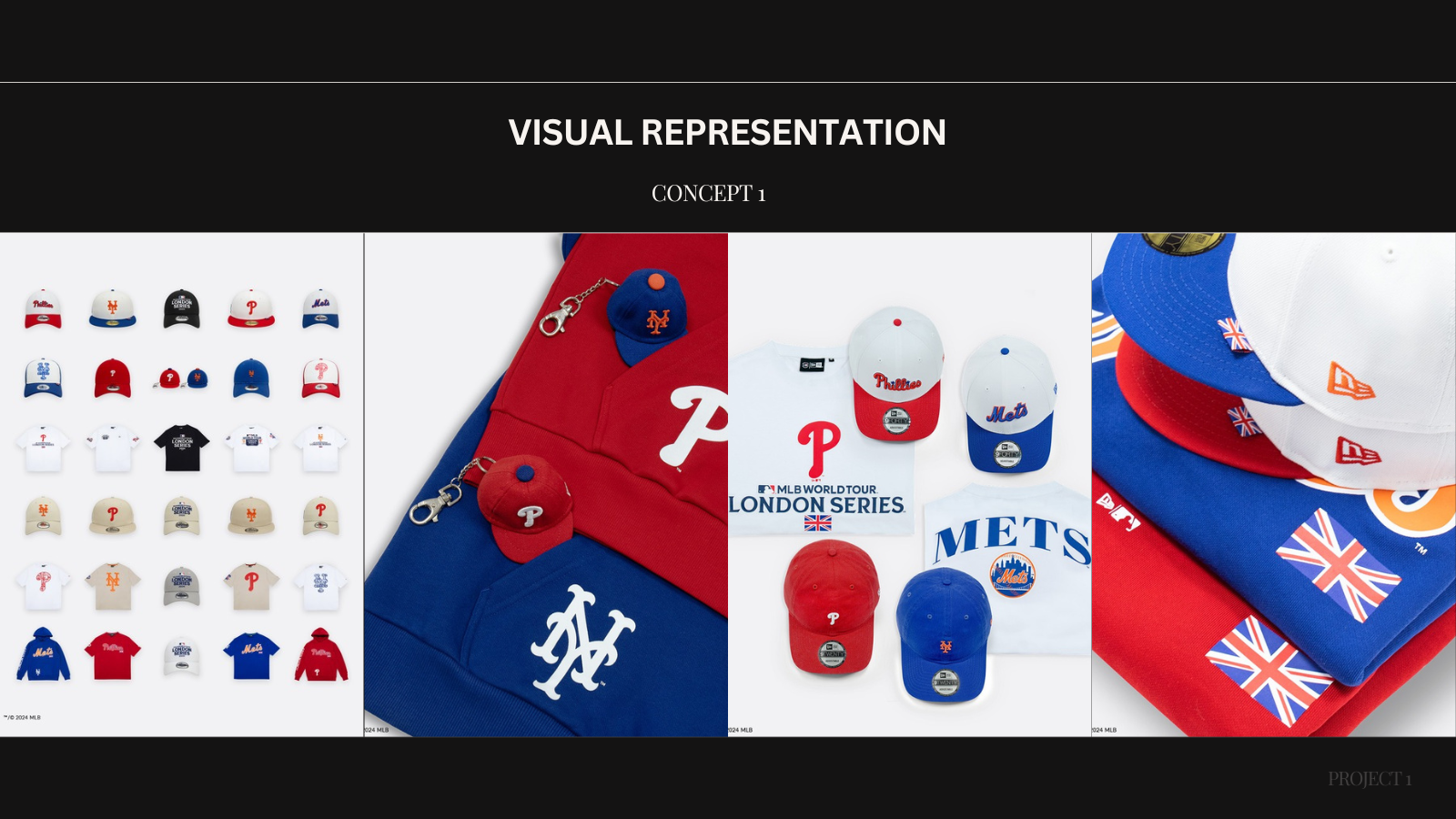 MLB London Games campaign visual concepts