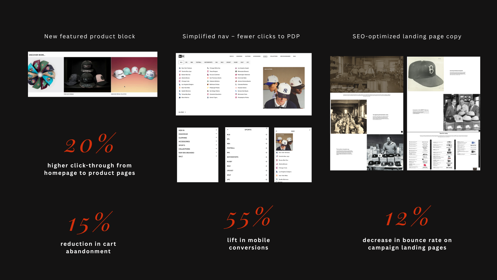 Case study deck, migration outcomes